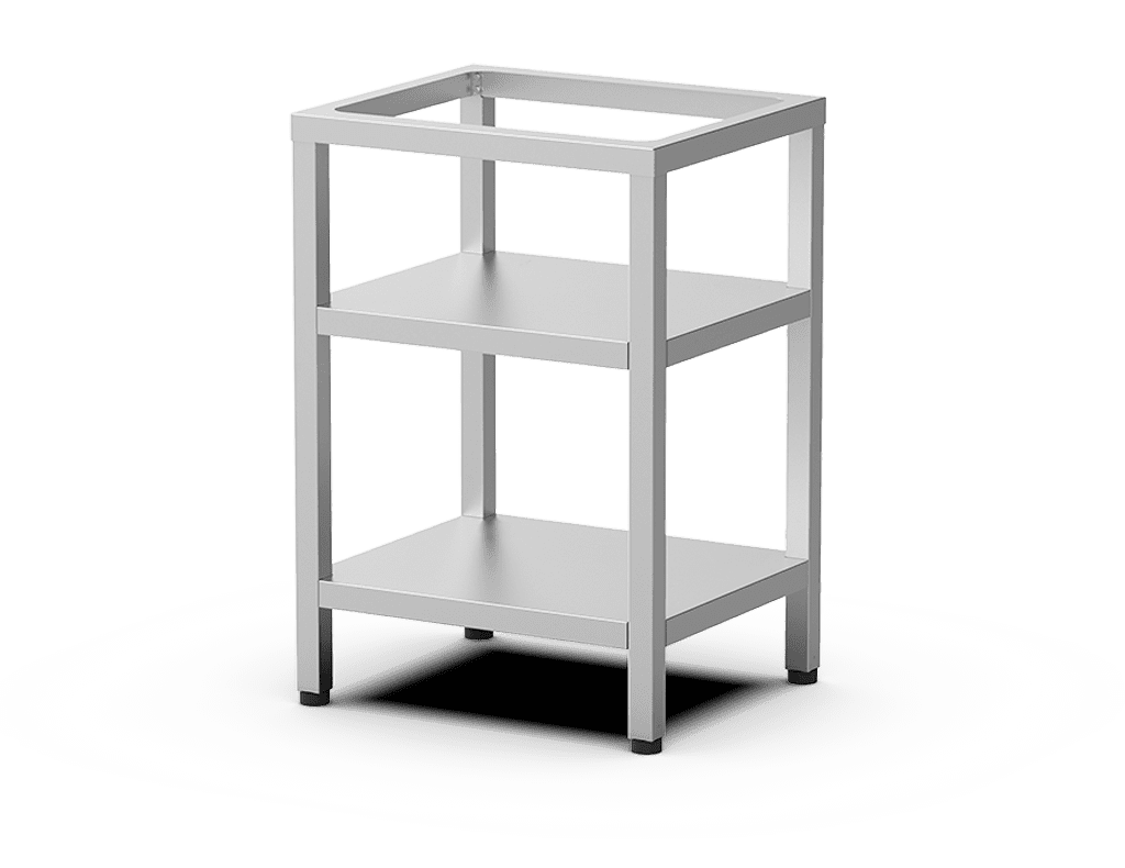 Unox Soporte multifuncional para almacenar las bandejas y colocar HOT VACUUM a la altura perfecta para trabajar. XUC146.