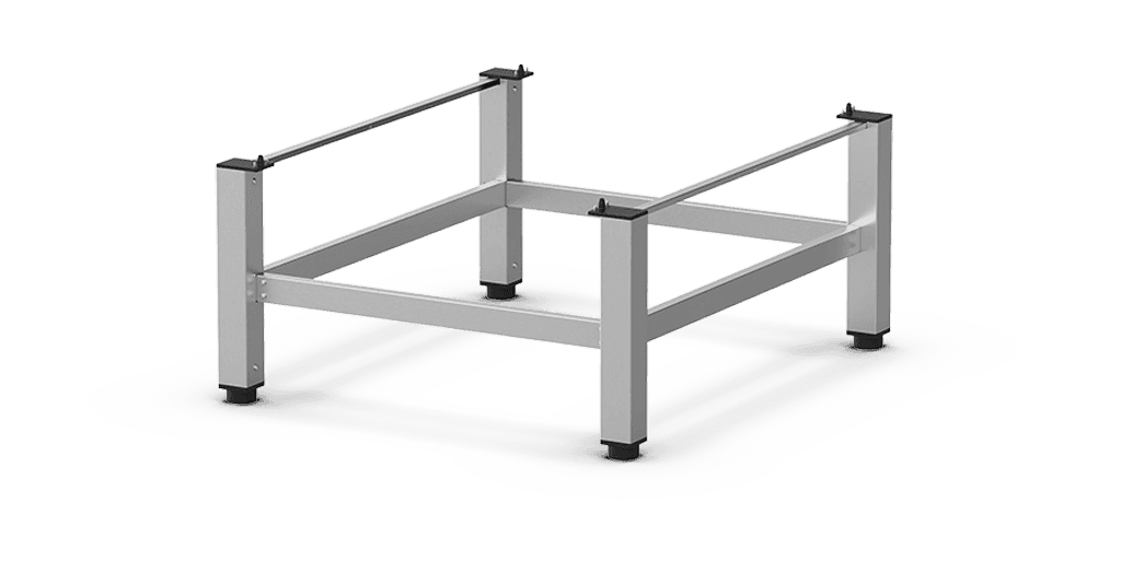 Unox Support for a column of stacked ovens. XWKRT-00EF-L.