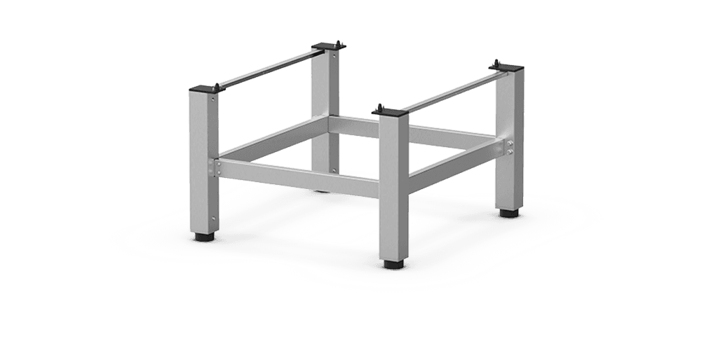 Unox Support for a column of stacked ovens. XWKRT-00HS-L.