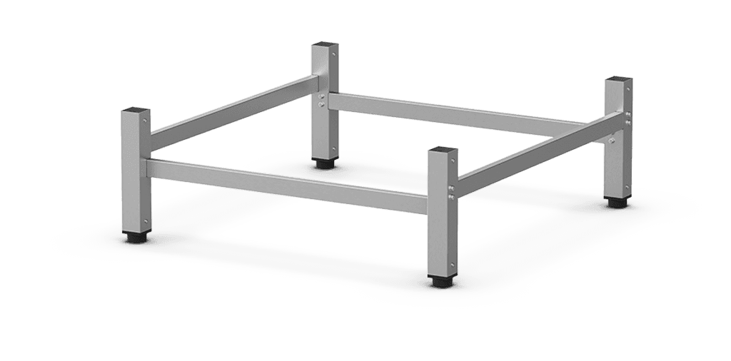 Unox Support for a column of stacked ovens. XWVRC-0021-L.