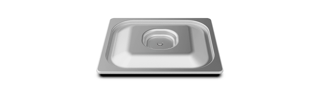 Unox Tampa inox com borracha de silicone para uso alimentar. TG120.