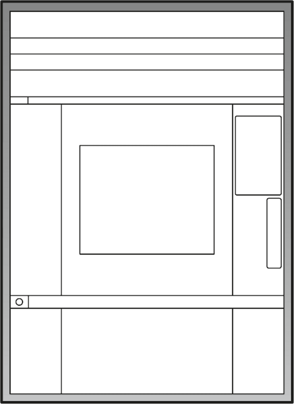Unox It includes all the parts necessary for the correct housing of the oven inside the kitchen cabinet. XUC500.
