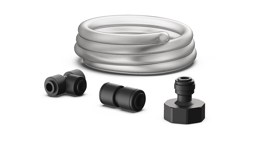 Unox Deze kit bevat alles wat u nodig hebt om extra apparatuur en accessoires op de waterleiding aan te sluiten. XC615.