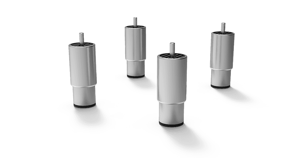 Unox Verstelbare voeten voor het positioneren van de prover. Deze set bevat 4 voeten. XR608.