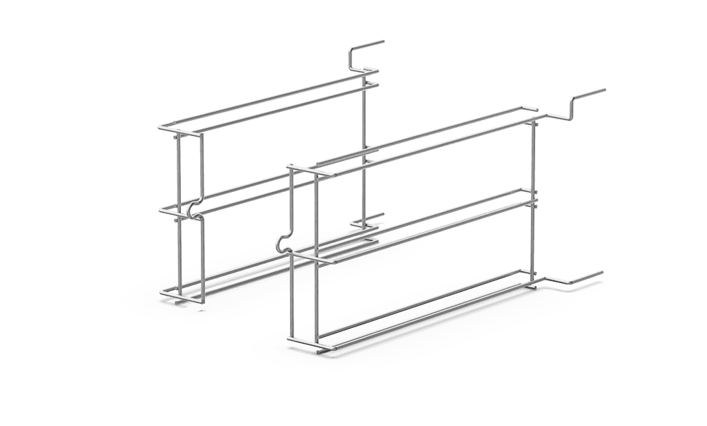 Commerciële trays Zijsteunen voor ovens en rijskasten XUC152