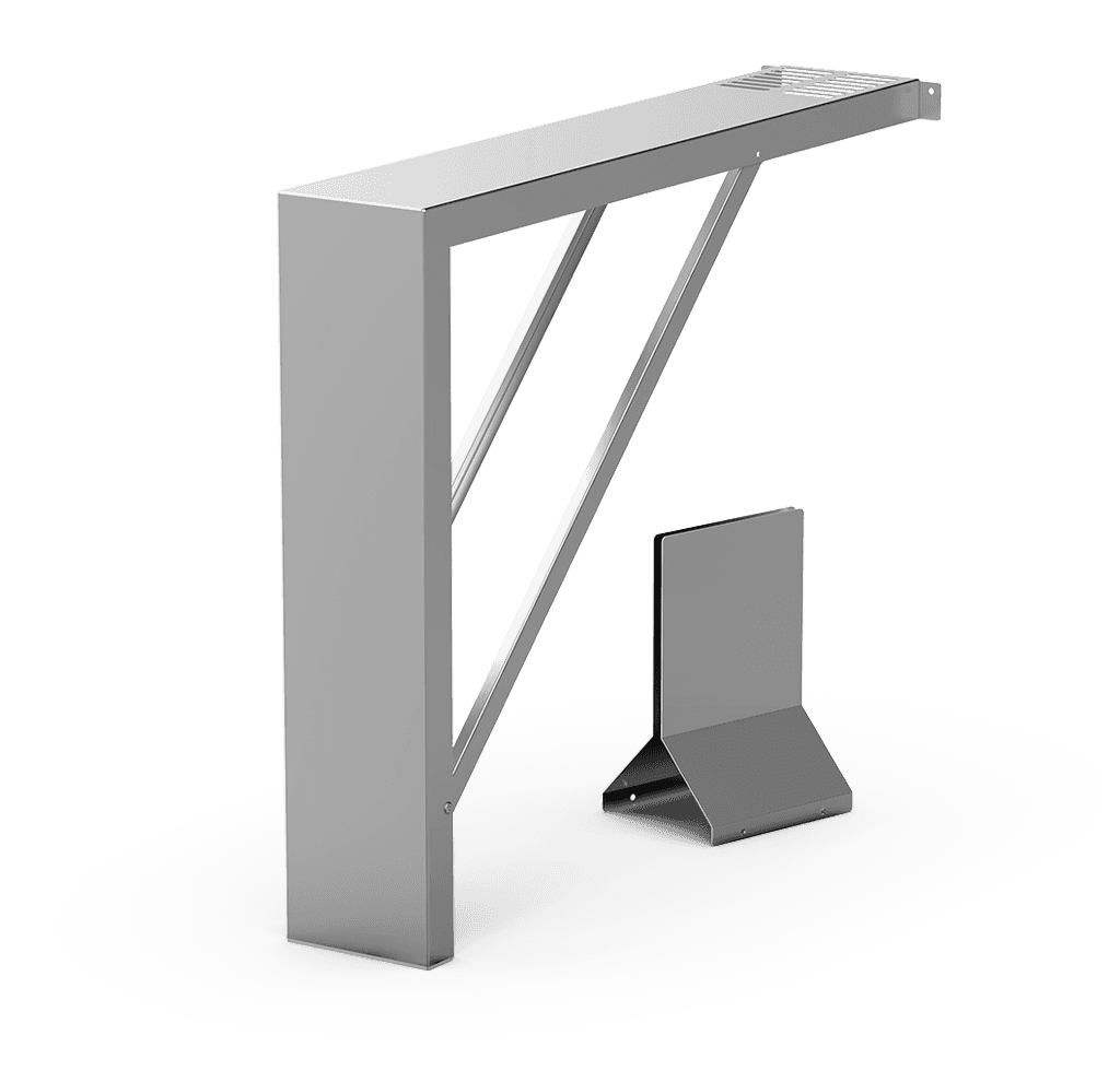 Unox Het bevat alle nodige onderdelen voor de correcte installatie en van twee naast elkaar geplaatste SPEED.Pro™ ovens. XUC169.