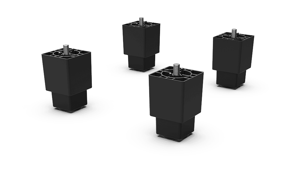 Unox Fötter för positionering på bänk. XUC044.