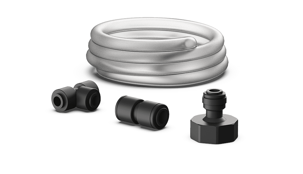 Unox Il contient toutes les pièces nécessaires pour la connexion correcte au réseau d’eau de plusieurs équipements complémentaires. XC615.