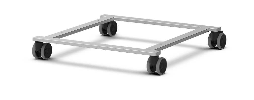 Unox Permet de déplacer une colonne composée d'EVEREO® en toute sécurité. Il ne peut être installé que sur un cadre pour un positionnement au sol. XUC039.