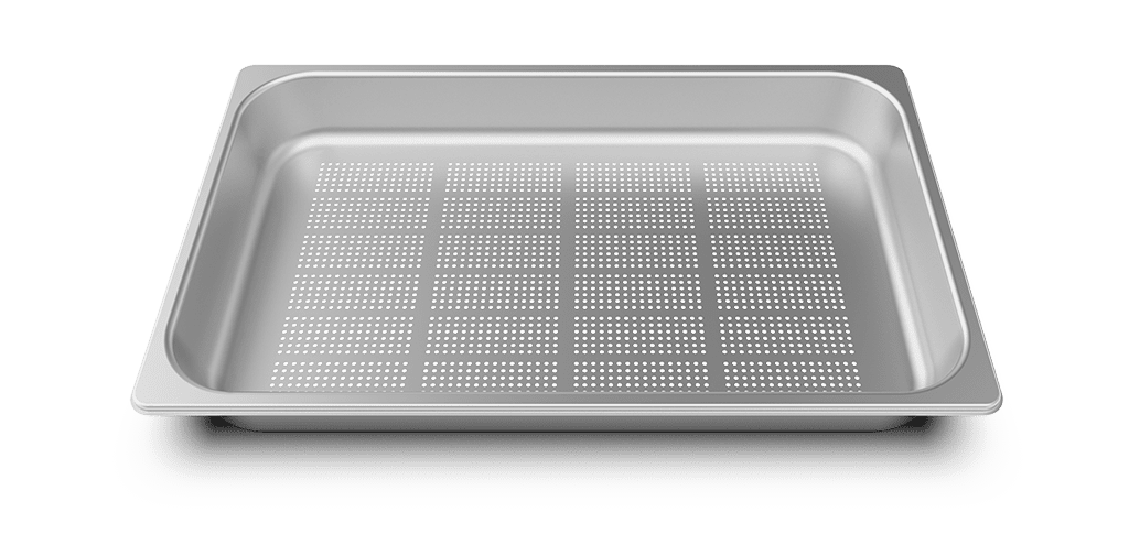 FORO.STEEL65 taca komercyjna Unox do gotowania na parze i sous vide GN 1/1, GN 2/1 TG830.
