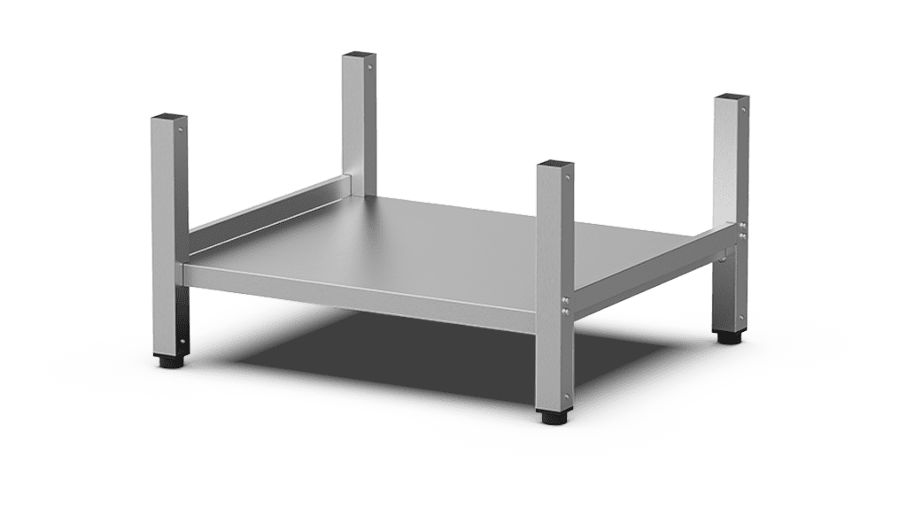 Unox Halterung zum Positionieren des Ofens in der perfekten Arbeitshöhe oder zum Stapeln der Öfen in einer Säule. XWARC-00EF-M.