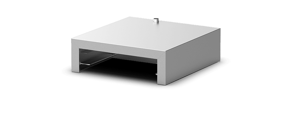 Unox Verschließbarer Multifunktionsständer zur sicheren Aufbewahrung der Bleche. Inklusive einer Halterung für SPEED.Plate und einer für Backbleche der Größe 460x330. XWSEW-02HS.