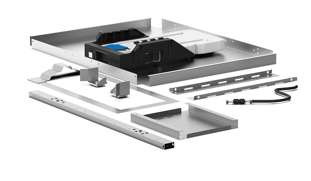 Unox It allows the secure coupling of the trolley to the high stand. XWBYC-CREU.