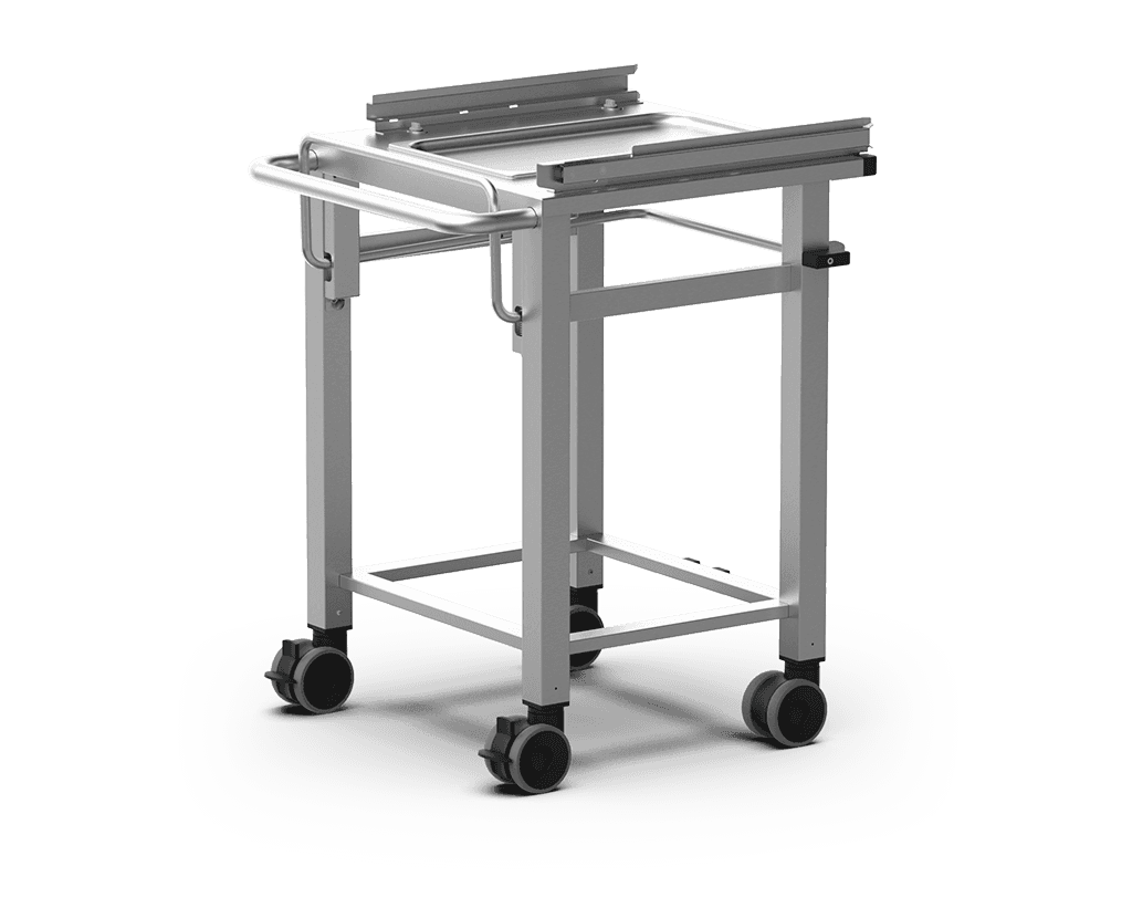 Unox It allows the tray holder basket to move and its succesful coupling with the oven and the stand or the neutral cabinet. XWDYA-0011.