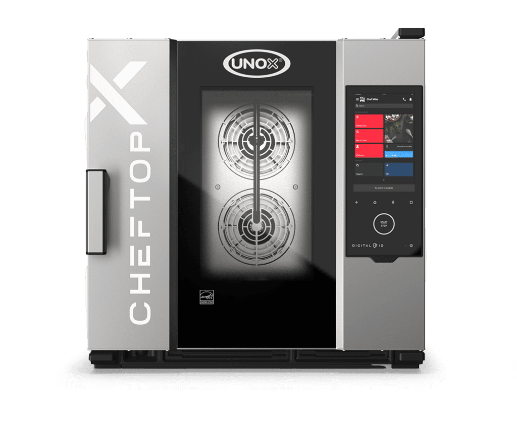 6 trays GN 1/1 Render of UNOX CHEFTOP-X™ commercial combi oven XEDA-0611-GXLS-ET.