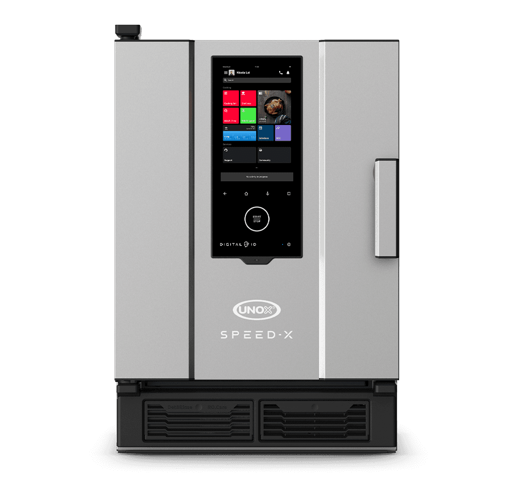 5 or 10 trays GN 2/3 (COMBI) Render of UNOX SPEED-X™ commercial combi speed oven XJPA-0523-EXRN.