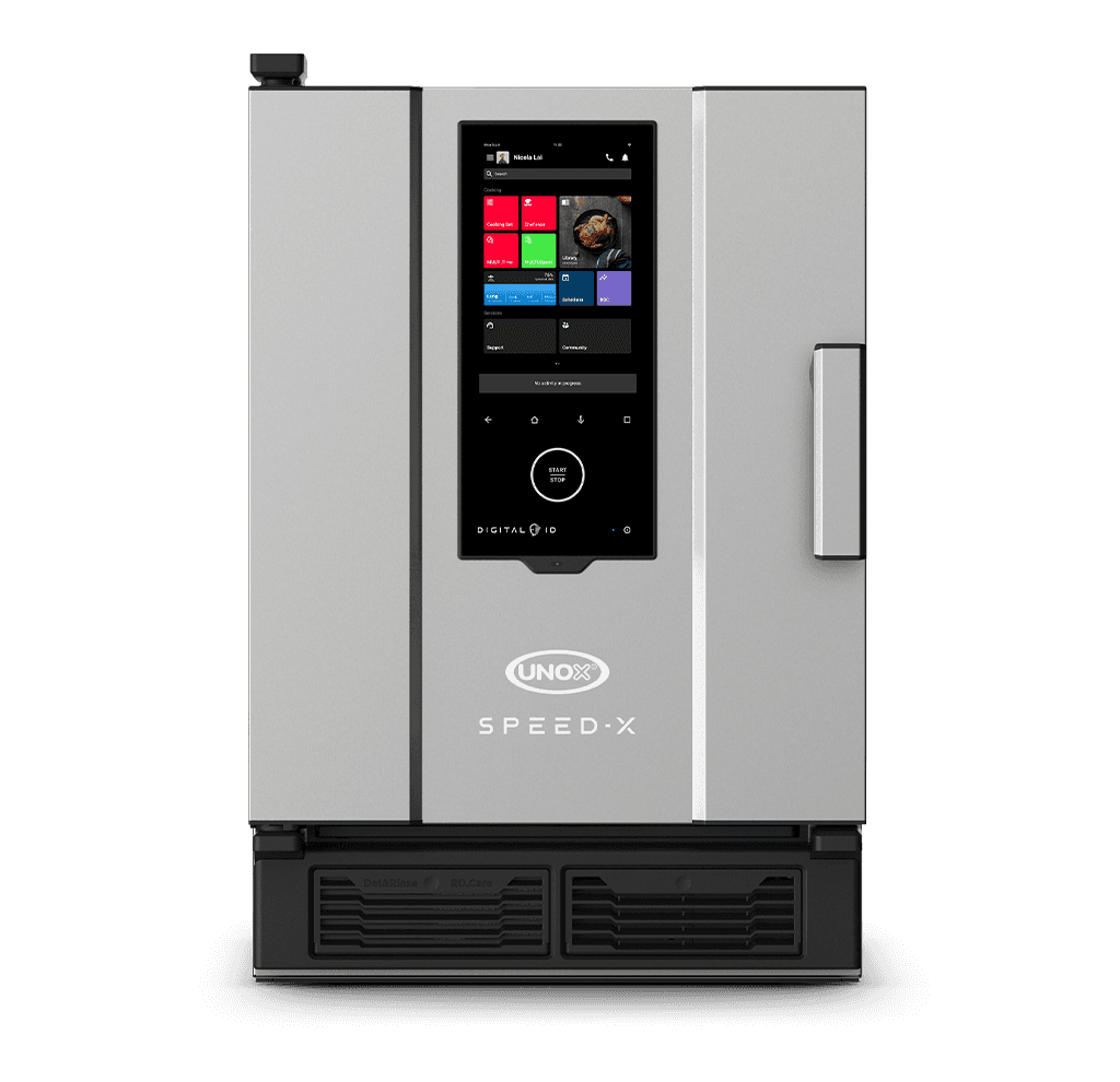 5 or 10 trays GN 2/3 (COMBI) Render of UNOX SPEED-X™ commercial combi speed oven XJPA-0523-EXRS.