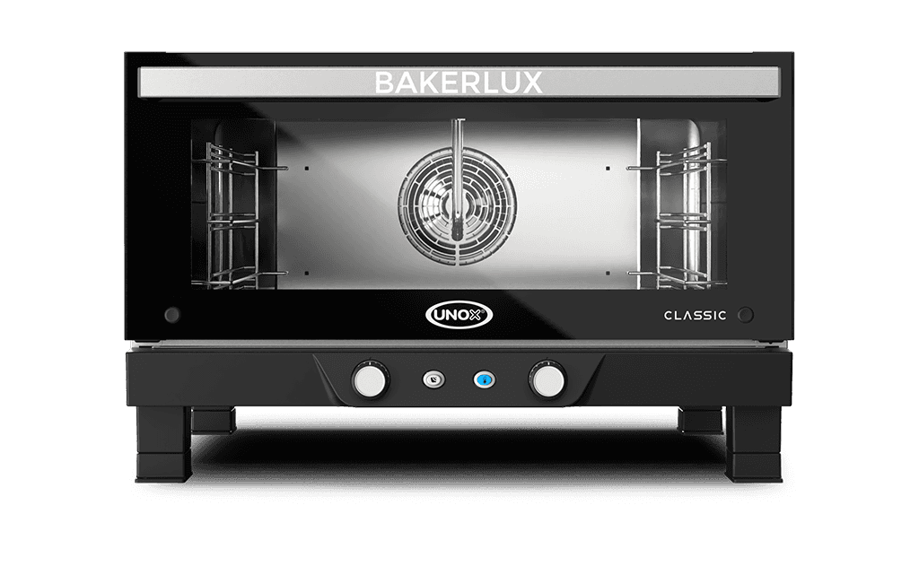 3 trays 600x400 Render of UNOX BAKERLUX CLASSIC™ commercial convection with humidity oven XUNA-03EU-MADV.