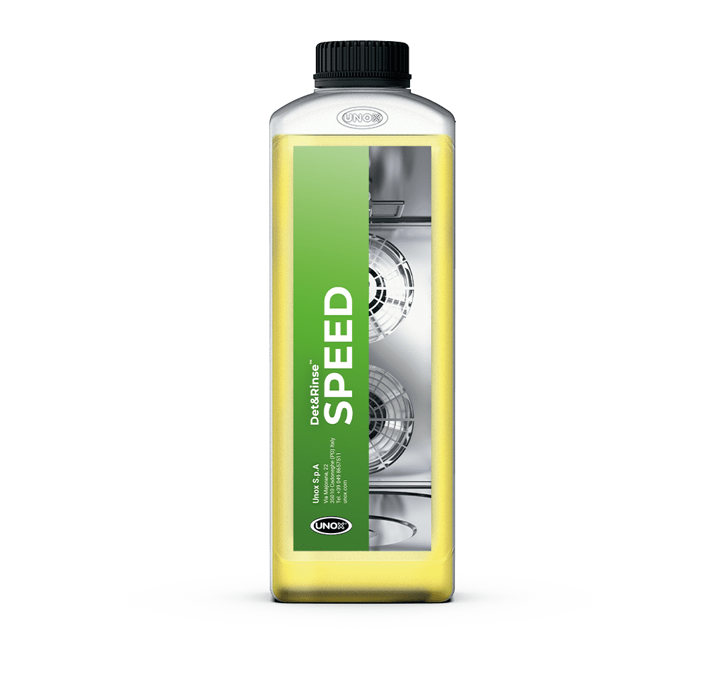 DET&Rinse™ SPEED detergente Unox para forno comercial com lavagem automática DB1100A0.
