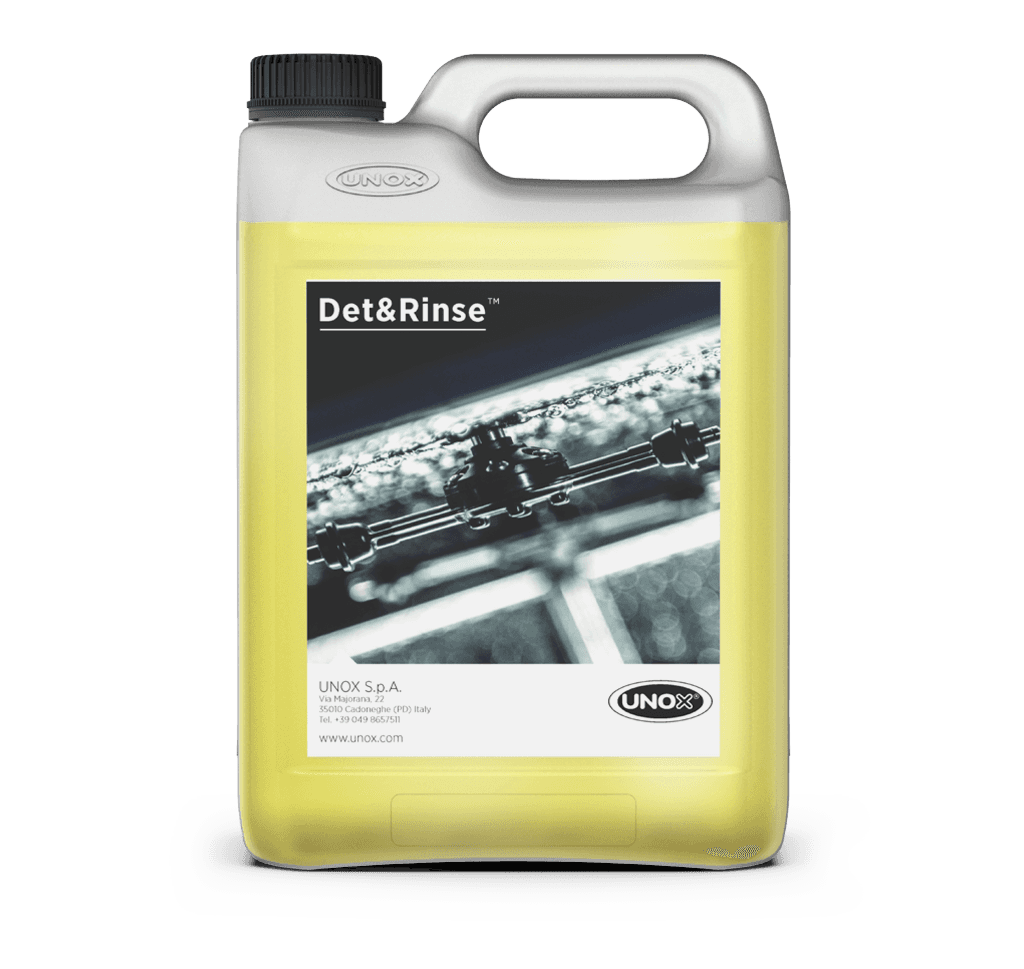 DET&Rinse™ detergente Unox para horno profesional con lavado automático DB1016A0.