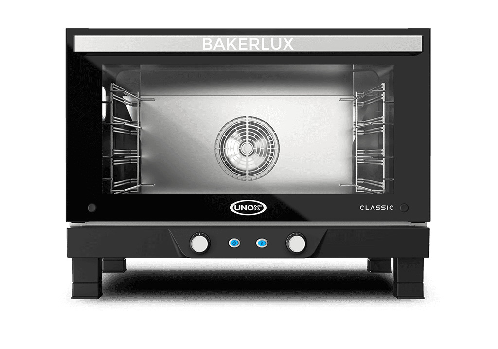 4 trays 600x400 Render of UNOX BAKERLUX CLASSIC™ commercial convection oven XENA-04EU-EADN.