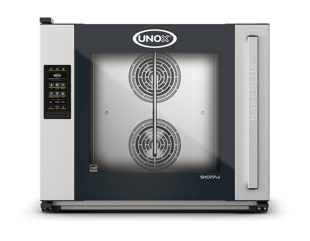 6 teglie 600x400 Render forno a convezione professionale con umidità UNOX BAKERLUX SHOP.Pro™ MASTER XEFR-06EU-EMRV.