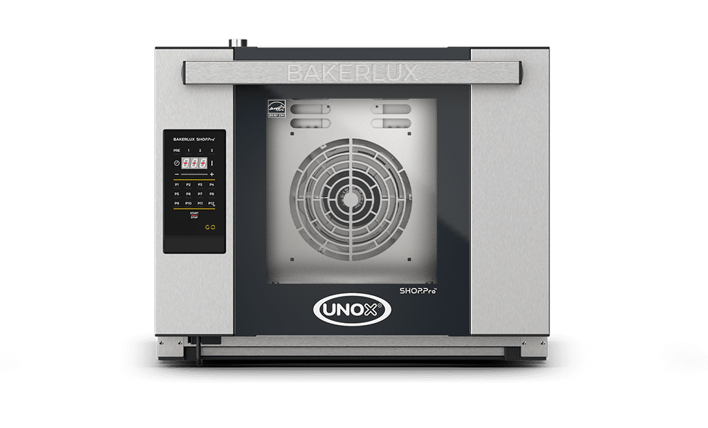 4 bandejas 460x330 Render do forno de convecção profissional UNOX BAKERLUX SHOP.Pro™ GO XEFR-04HS-EGDN.