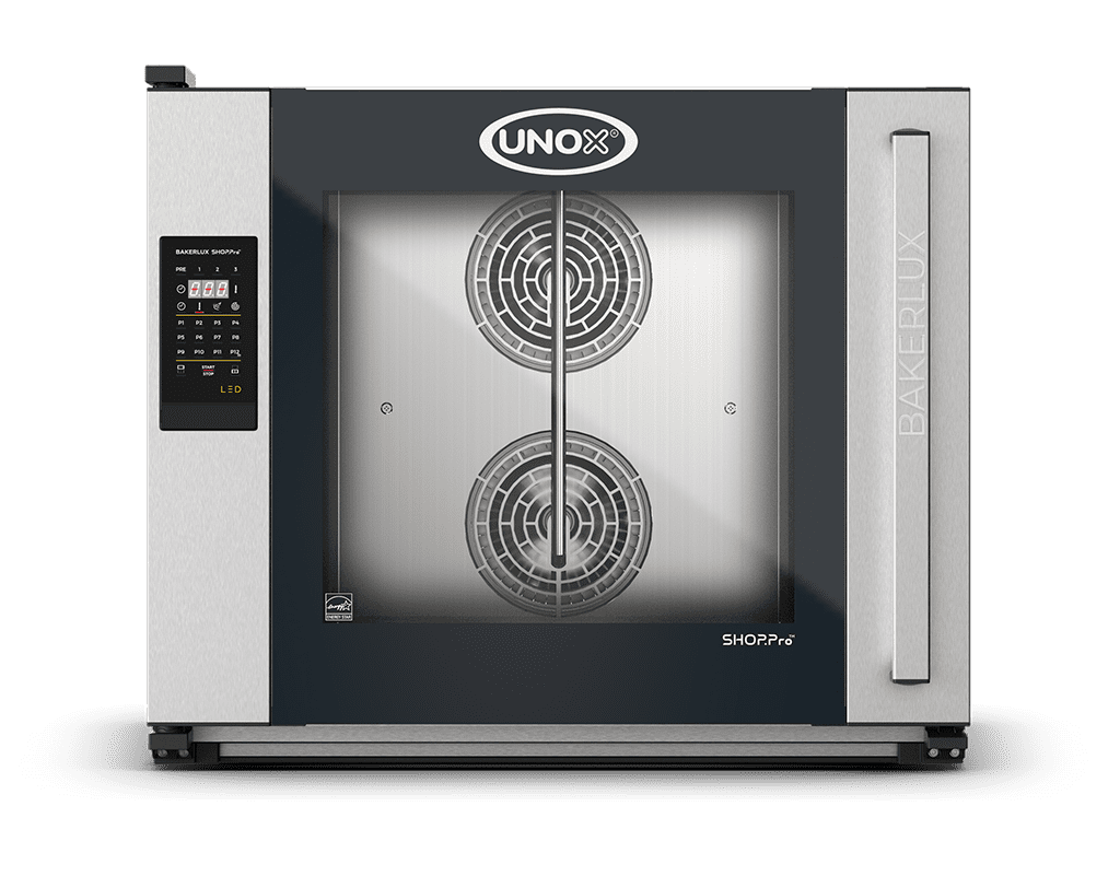 6 niveaux 600x400 rendu du four à convection professionnel avec humidité UNOX BAKERLUX SHOP.Pro™ LED XEFR-06EU-ELRV.