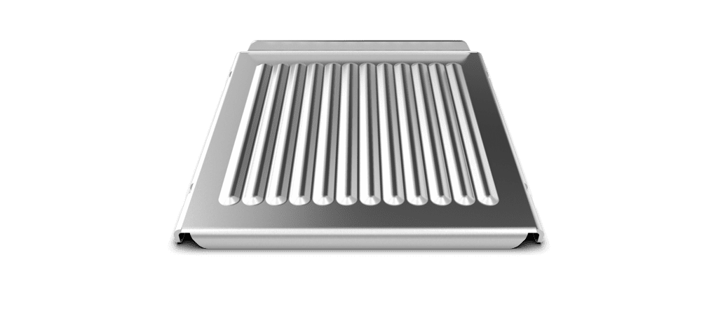 SPEED.Plate RIBBED Unox kommerzielle Tray für Schnellofen 300x300 TG143.