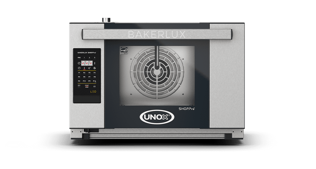 3 bandejas 460x330 Render horno de convección con humedad profesional UNOX BAKERLUX SHOP.Pro™ LED XEFR-03HS-ELDV.