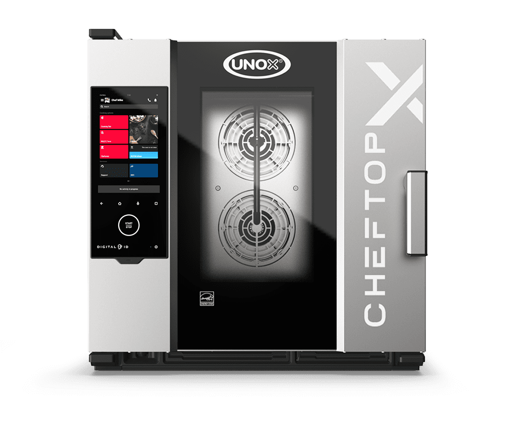 6 bandejas GN 1/1 Render horno mixto profesional UNOX CHEFTOP-X™ XEDA-0611-GXRS.