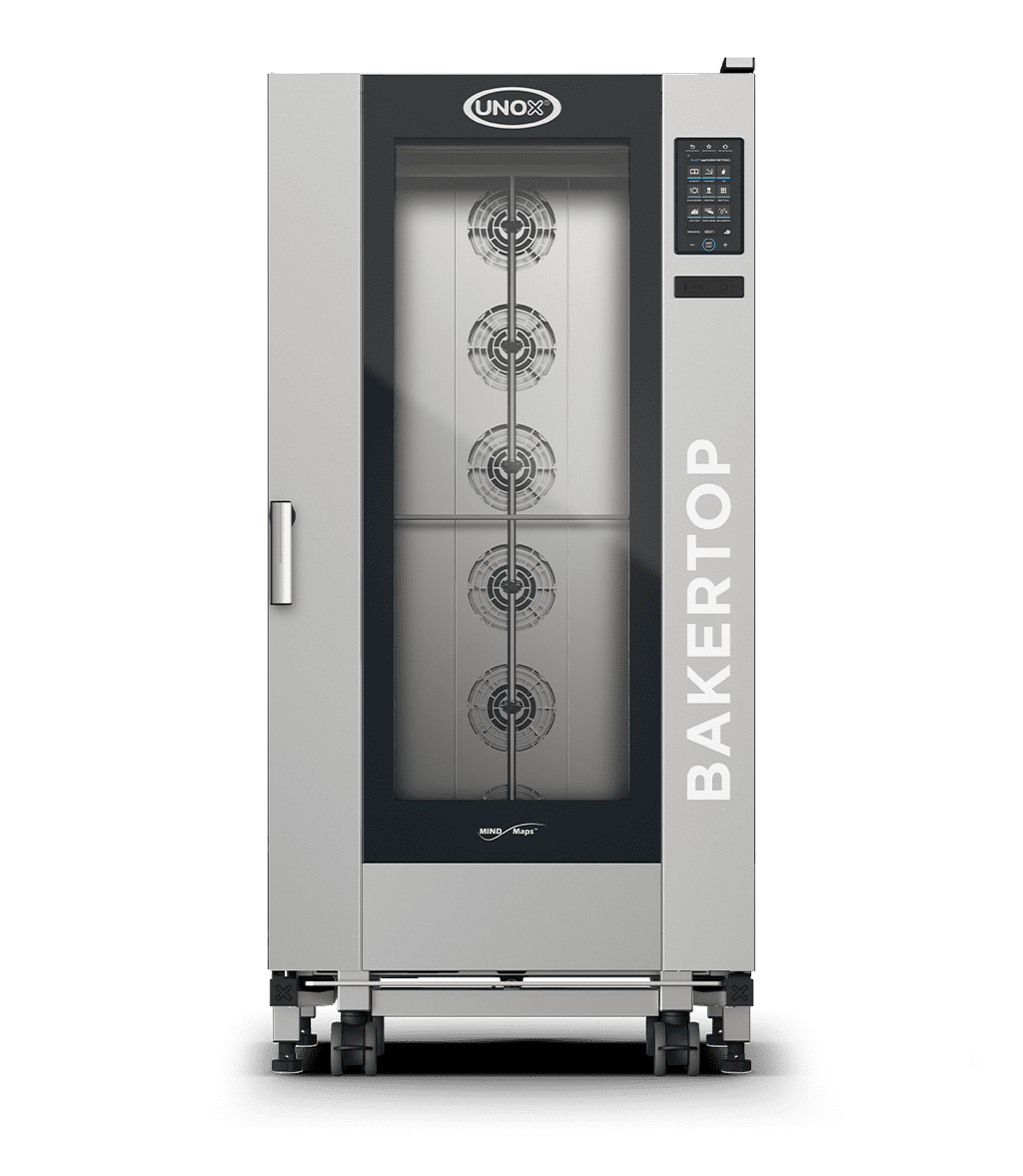 16 bandejas 600x400 Render horno mixto de carro profesional UNOX BAKERTOP MIND.Maps™ BIG PLUS XEBL-16EU-YPLS.