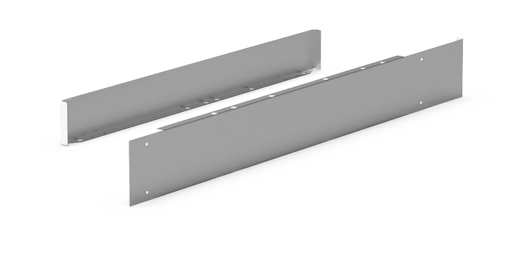 Unox Możliwa do zainstalowania po obu stronach pieca. Pozwala to na zmniejszenie minimalnej odległości pomiędzy piecem a źródłami ciepła (frytkownice, piece itp.). XUC041.