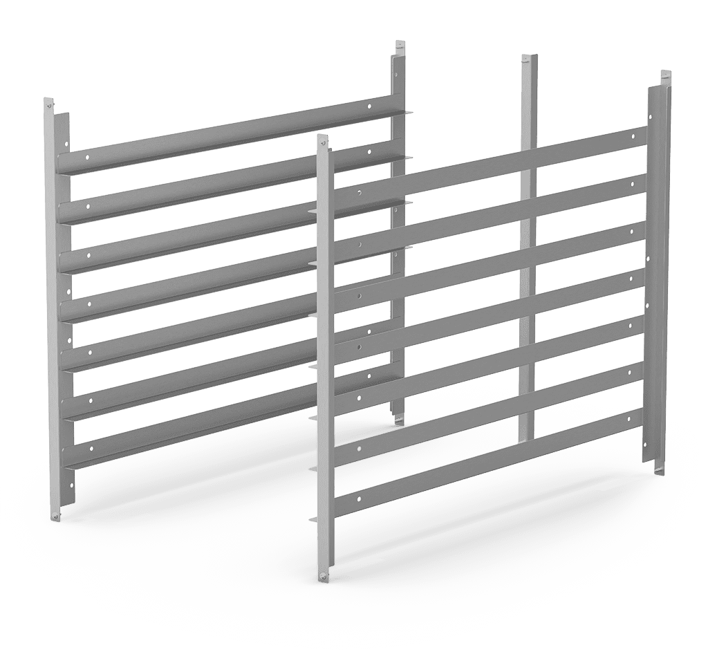 Unox Prowadnice boczne na 7 blach. XWALC-07EF-H.
