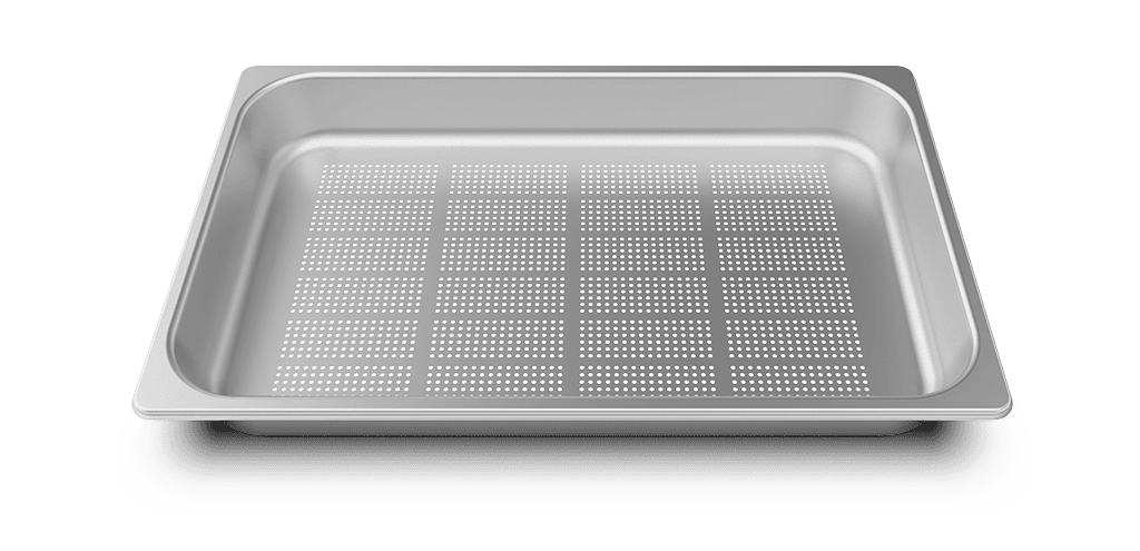FORO.STEEL65 Unox kommerciel bakke til dampning og sous vide GN 1/1, GN 2/1 TG830.