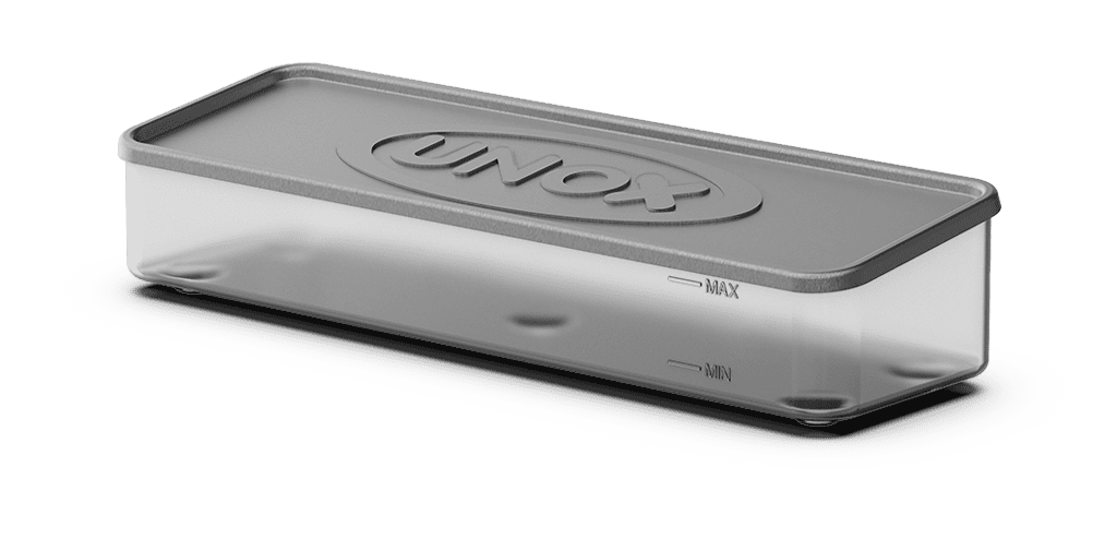 Unox Reservatório de água para posicionar em cima do forno. Capacidade de 6 litros. XHC026.