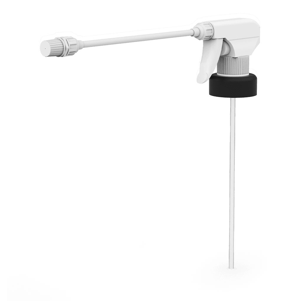 Unox Pulverizador de gatilho compatível com os frascos de detergente DET&Rinse™ ULTRAPLUS que permite dispersar o líquido e limpar as câmaras de cozedura. O seu bico pode ser regulado para criar uma pulverização fina ou um jato para distribuir o detergente. Pode ser reutilizado infinitas vezes. XHC036.