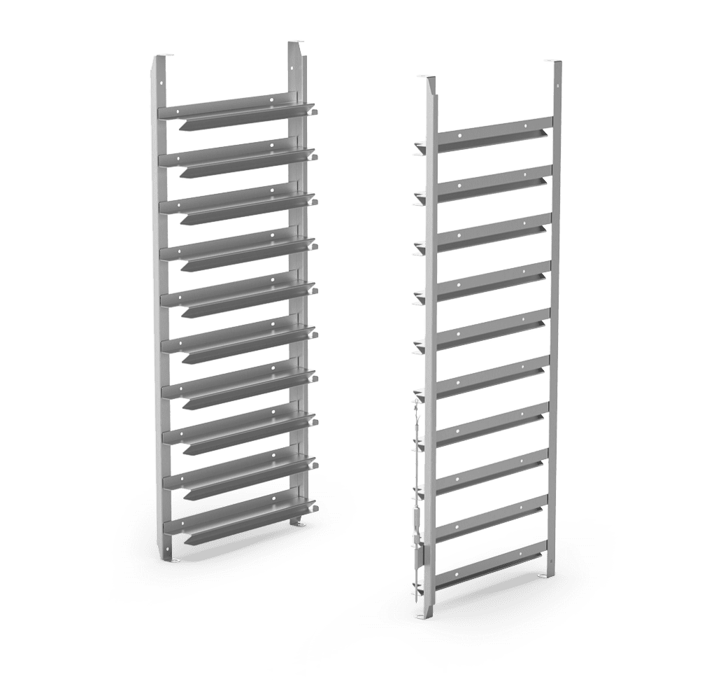 Unox Permite utilizar seja bandejas GN 1/1 que bandejas 600x400. XUC067.