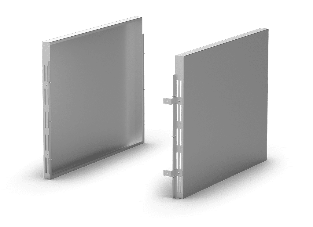 Unox Instalável em ambos os lados do forno. Permite reduzir a distância mínima entre o forno e fontes de calores (como fritadeiras, etc.) XUC274.