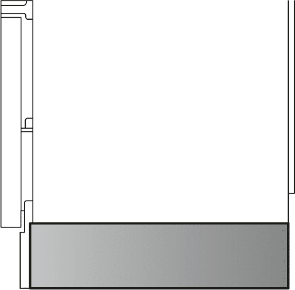 Unox Inclui todas as partes necessárias para fechar o compartimento inferior/superior.. Somente para instalação Stand-alone. XUC511.