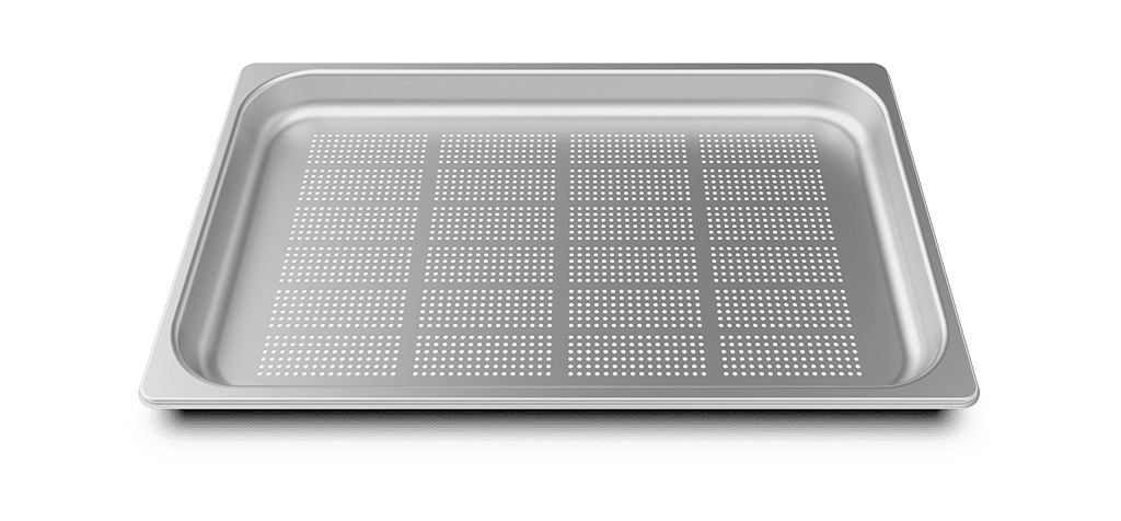 FORO.STEEL40 plateau commercial Unox pour la cuisson à la vapeur et sous-vide GN 1/1, GN 2/1 TG820.