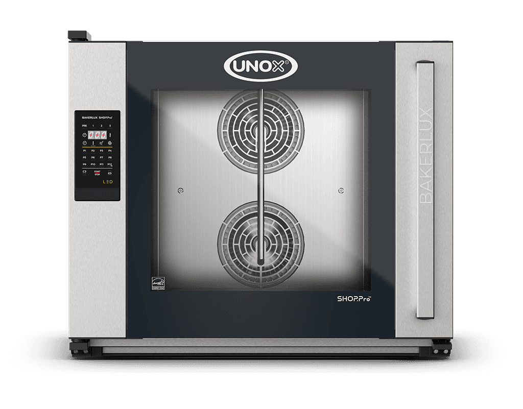 6 vsuvů 600x400 Obrázek profesionální konvekční pec s přivlhčením UNOX BAKERLUX SHOP.Pro™ LED XEFR-06EU-ELRV.