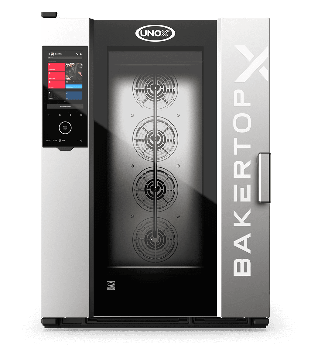 10 trays 600x400 Render of UNOX BAKERTOP-X™ commercial combi oven XELA-10EU-EXRS.
