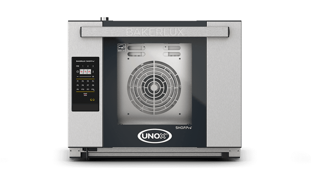 4 trays 460x330 Render of UNOX BAKERLUX SHOP.Pro™ GO commercial convection oven XEFR-04HS-EGDN.