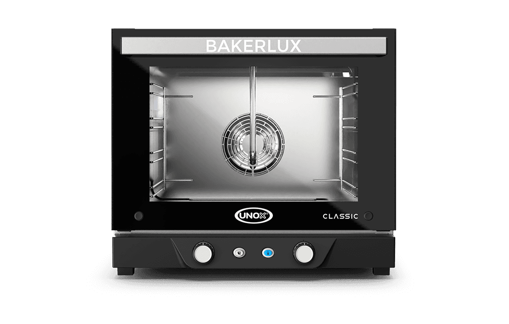 4 trays 460x330 Render of UNOX BAKERLUX CLASSIC™ commercial convection with humidity oven XENA-04HS-MADP.