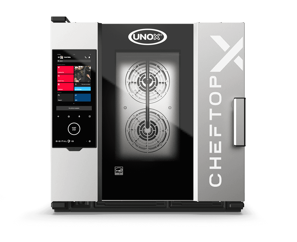 6 trays GN 1/1 Render van de UNOX CHEFTOP-X™ professionele combi oven XEDA-0611-GXRS-ET.