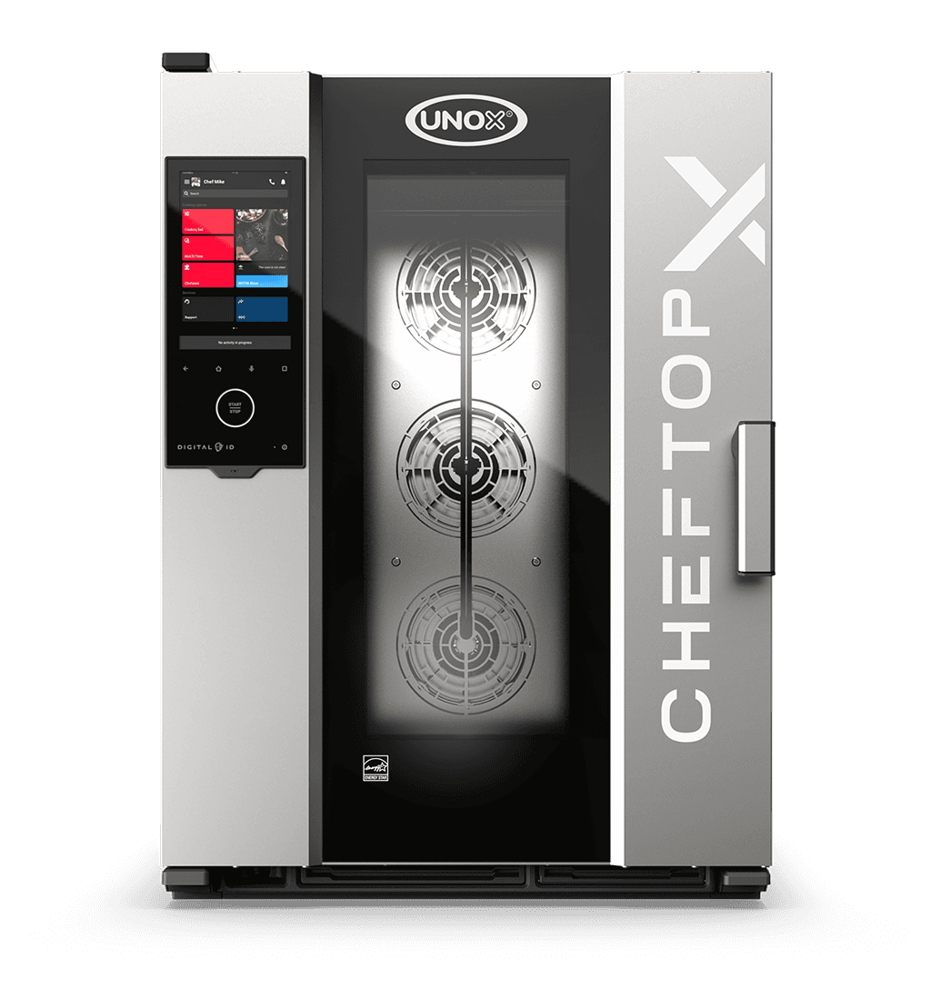 10 trays GN 1/1 Render van de UNOX CHEFTOP-X™ professionele combi oven XEDA-1011-GXRS.