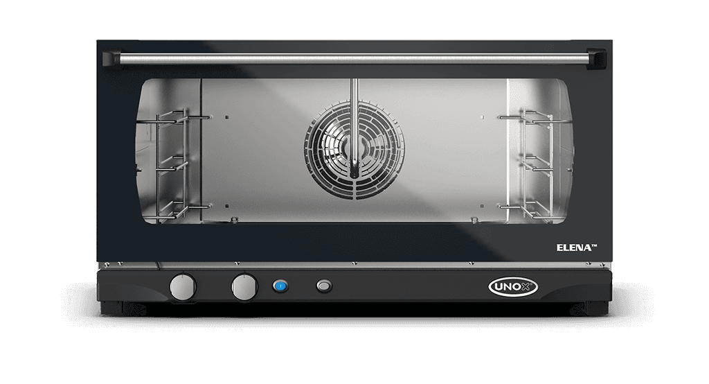 3 trays 600x400 Render van de UNOX BAKERLUX™ & LINEMISS™ professionele convectie oven met vochtigheid XFT183.