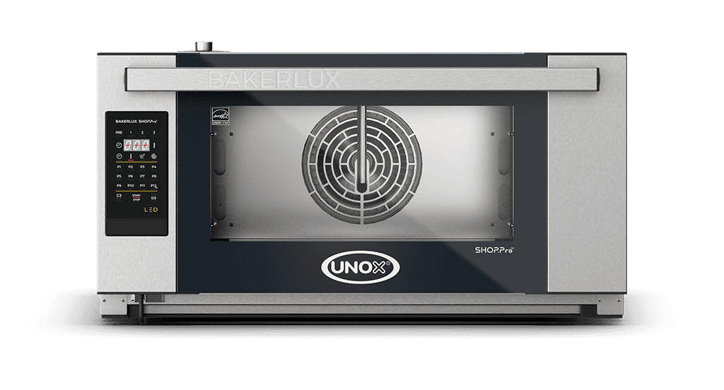 3 trays 600x400 Render van de UNOX BAKERLUX SHOP.Pro™ LED professionele convectie oven met vochtigheid XEFR-03EU-ELDP.
