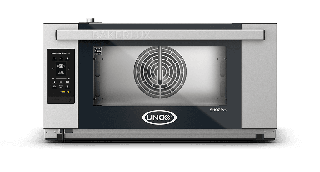 3 trays 600x400 Render van de UNOX BAKERLUX SHOP.Pro™ TOUCH professionele convectie oven met vochtigheid XEFR-03EU-ETDV.